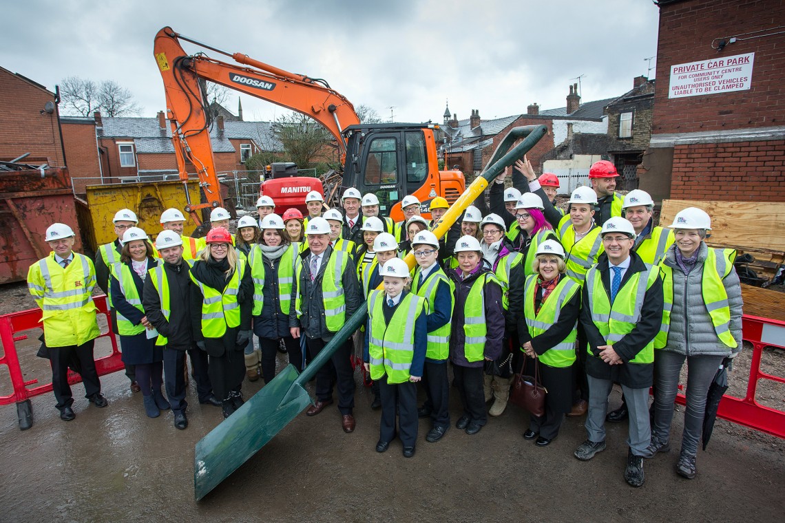 Chorely Youth Zone Breaks Ground