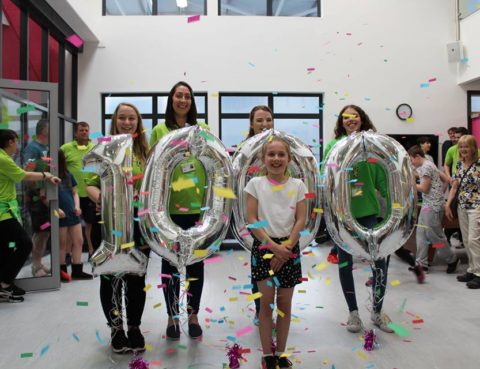 Inspire Youth Zone 1000th member