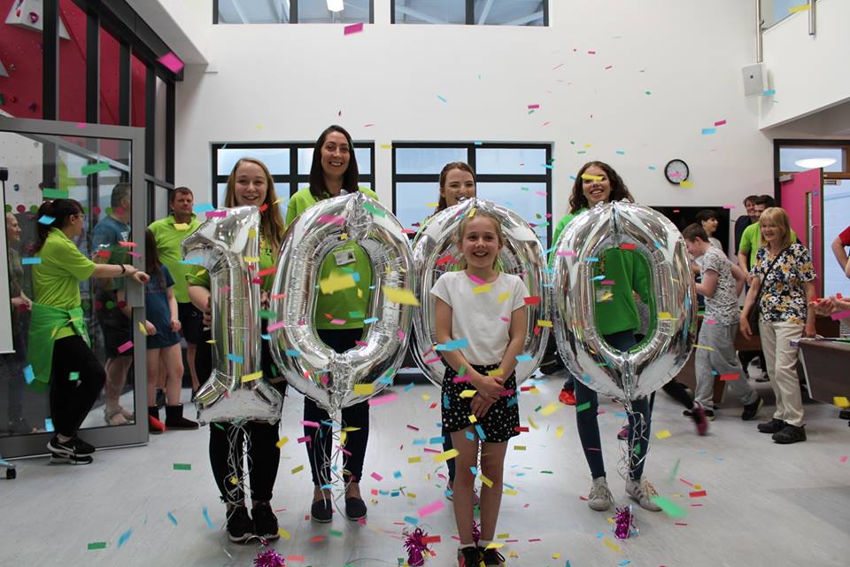 Inspire Youth Zone 1000th member
