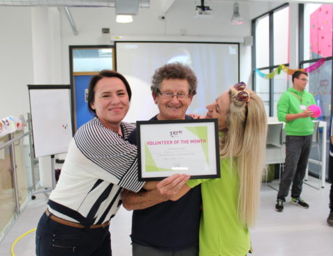 Inspire Youth Zone Volunteer Of The Month